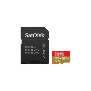 SanDisk Extreme microSDXC card 128 GB with adapter