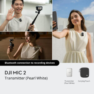 DJI Mic 2 Transmitter (Platinum White)