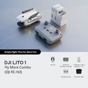 DJI Lito 1 - Fly More Combo - including RC-N3 Remote Controller (RC151)
