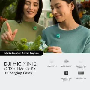 DJI Mic Mini 2 (2 TX + 1 Mobile RX + Charging Case)